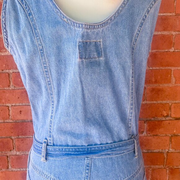 90s denim dress - Picture 10 of 11